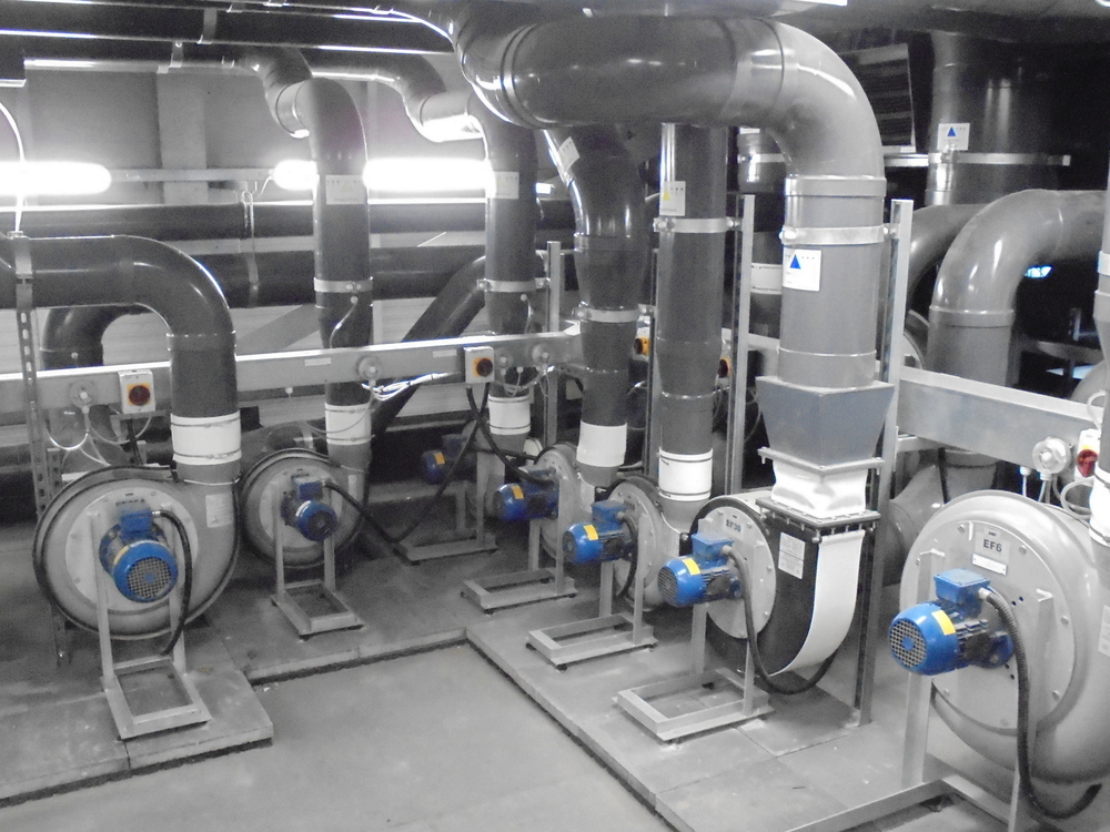 PVC ductwork and econ control